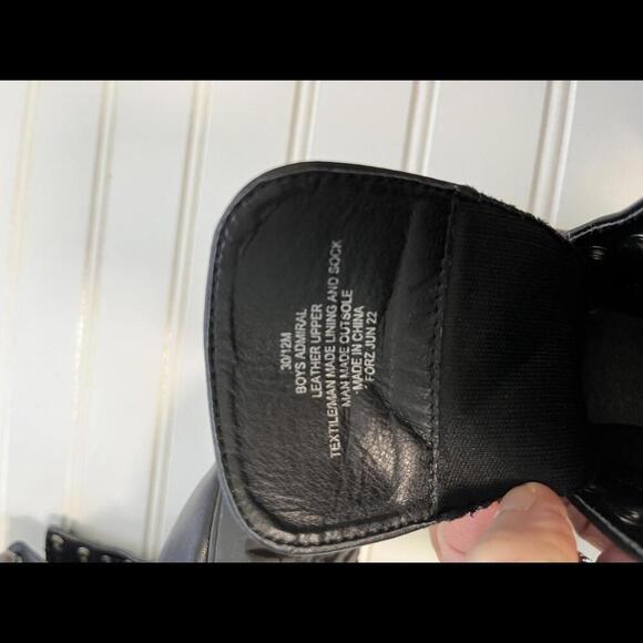 Little Kids Designer Kurt Geiger London Combat Boot Size 12 - Picture 7 of 8